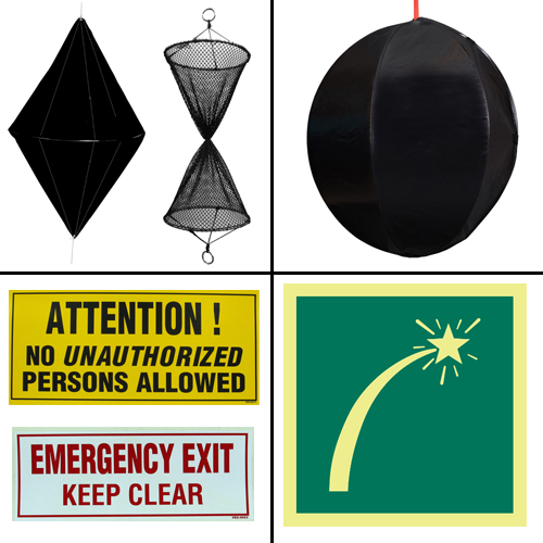 Day Shapes & Safety Signs