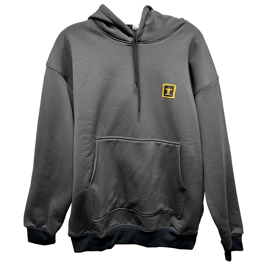 HOODIE ARCTIC FLEECE CHARCOAL GRAY