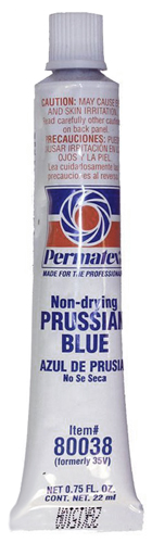 Permatex Prussian Blue, Non-Drying - 0.75 fl oz